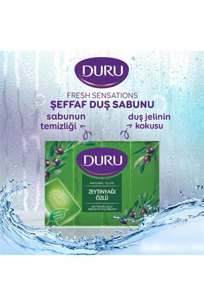 Naturel Olıve Z.yağı Özlü Duş Sabunu 150gr Duru STD