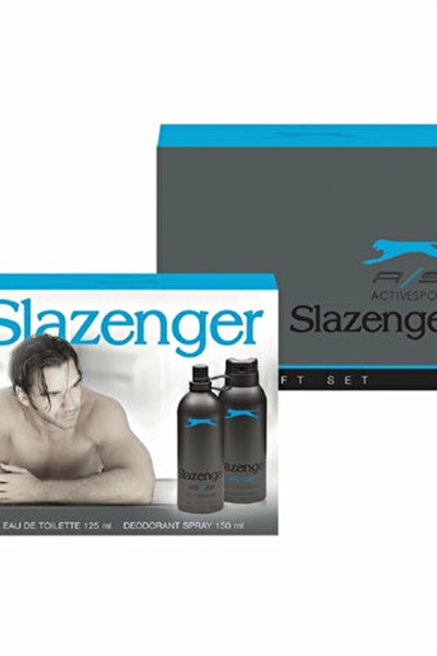 Actıvesport Parfüm Mavi Edt 125 ml + 150 ml Erkek Deodorant Slazenger STD