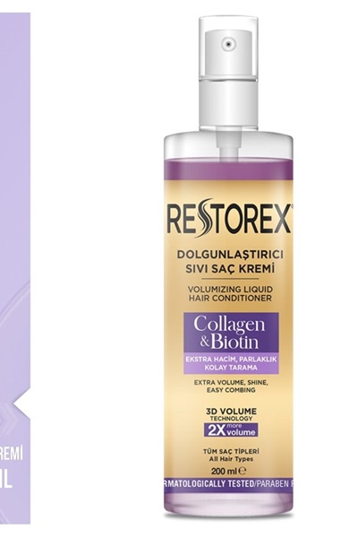 Kolojen Sıvı Saç Kremi 200 ml Restorex STD