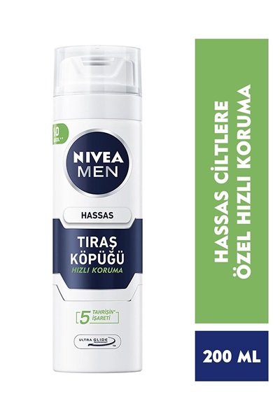 Men Hassas Tıraş Köpüğü 200ml Nivea STD