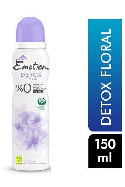 Detox Floral Kadın Deodorant 150ml Emotion STD