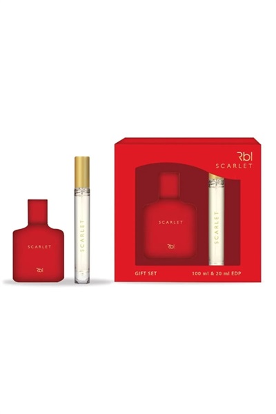 Scarlet 100ml+20 ml Edp Kadın Kalem Parfüm Seti Rebul STD