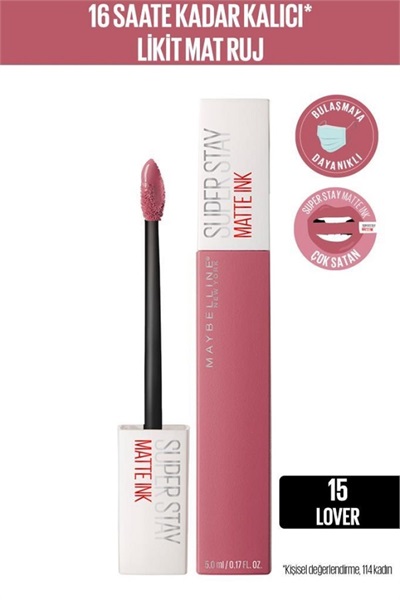 MATTE INK liq.NU 15 LOVER-LOREAL SSTAY 