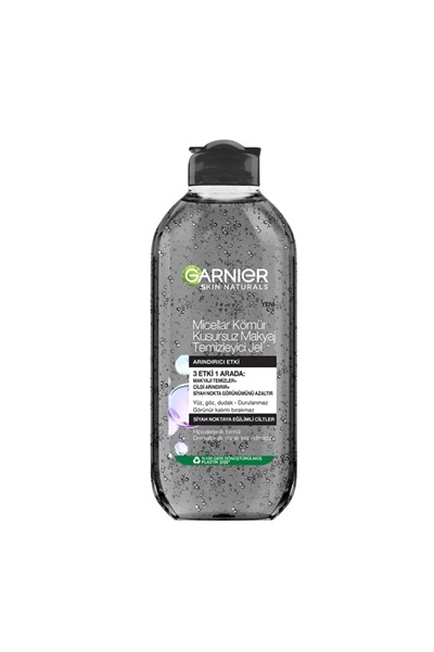 Micellar Kömür Kusursuz Makyaj Temizleyici Jel 400 Ml Garnier STD