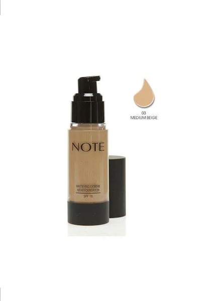 Note Mattıfyıng Extreme Wear Foundatıon 03New 007.2189 STD