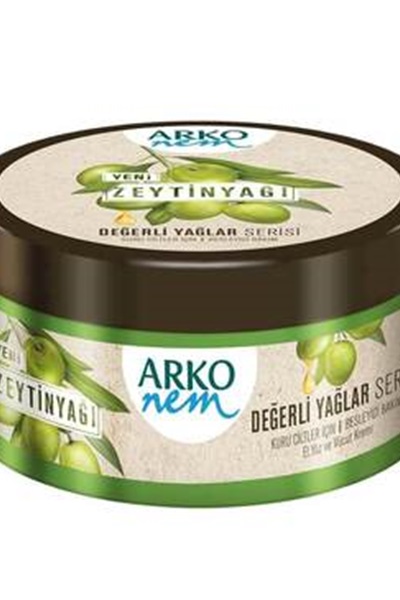 Nem Değerli Yağlar El ve Vücut Krem Zeytinyağlı 250ml Arko STD