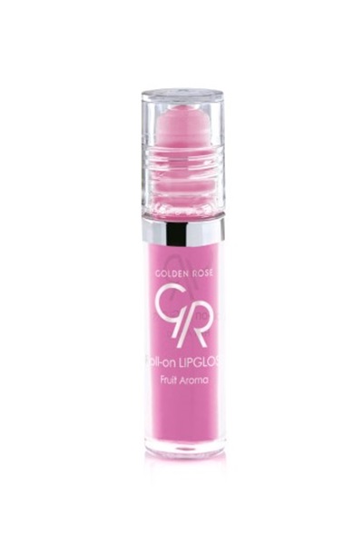 Rose Fruit Roll On Lipgloss Strawberry Golden STD