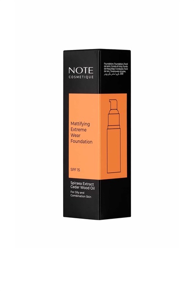Note Mattıfyıng Extreme Wear Foundatıon 02 New 007.2188 STD