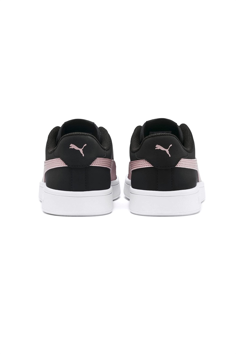 Spor Ayakkabı Puma 23Y680000022_68085 4044060981137900 365160-18 Puma Puma  Smash V2 Buck Unisex Spor Ayakkabı Black-Bridal Rose-White