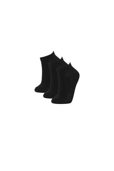 Defacto Kadın Kısa Çorap T7370AZ/BK23 BLACK