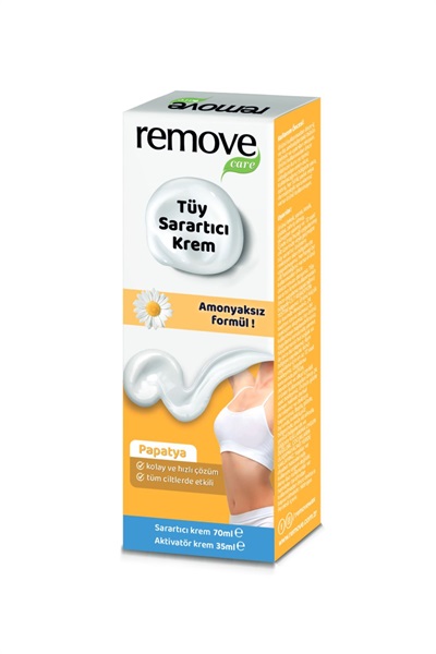 Care Tüy Sarartıcı Krem 70+35 Ml Remove STD