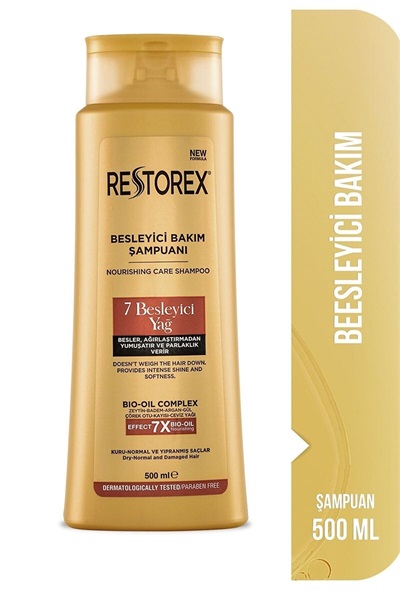 7 Besleyici Yağ Bakım Şampuanı 500 Ml Restorex STD
