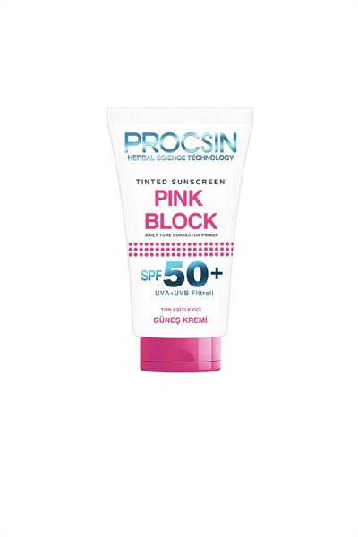 Pınk Block Güneş Kremi Ton Eşitleyici 50+ Faktör 50 Ml Procsın STD