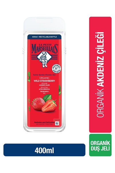 Petit Marseillais Akdeniz Çileği Duş Jeli 400ml Le 