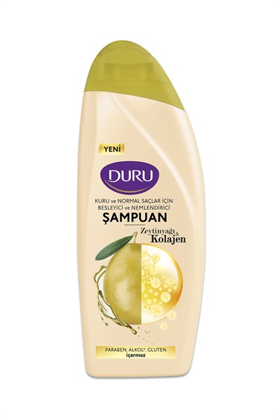 Şampuan Kolajen&Zeytinyağlı 500ml Duru STD