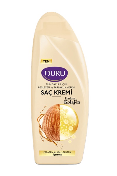Saç Kremi  Kolajen&Badem 500ml Duru STD