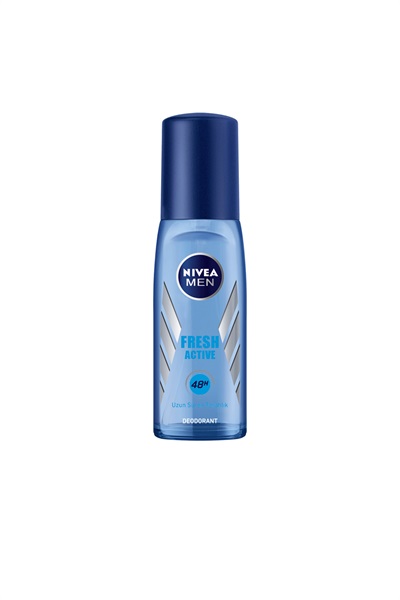 Men Erkek Pump Sprey Deodorant Fresh Active 75Ml Nivea STD