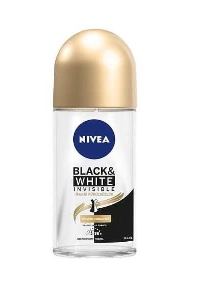 ROLL-ON BAYAN 50 ML. INVISIBLE BLACK WHİTE IPEKSI NİVEA STD