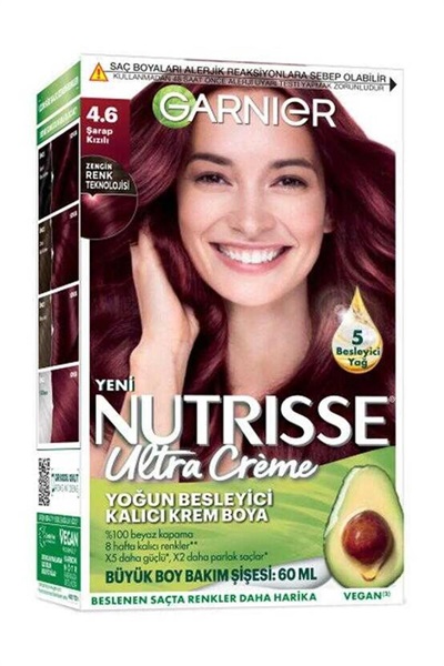 Ultra Creme 4.6 Şarap Kızılı Nutrisse STD