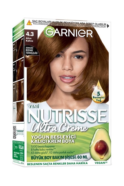 Ultra Creme 4.3 Altın Kahve Nutrisse STD