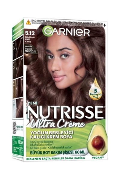 Ultra Creme 5.12 Büyüleyici Küllü Kahve Nutrisse STD