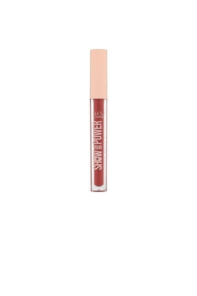 SHOW YOUR POWER LİKİT MATTLİPSTİCK 604-ÇINAR PASTEL 