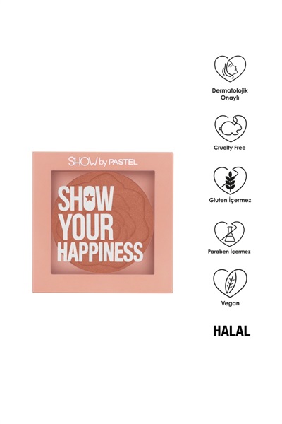 SHOW YOUR HAPPINESS BLUSH 207-ÇINAR PASTEL 