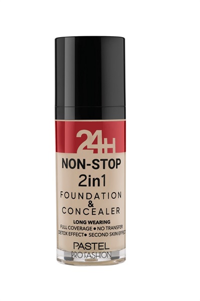 Prof 24H Non-Stop 2In1fond&Conc.601 Pastel STD