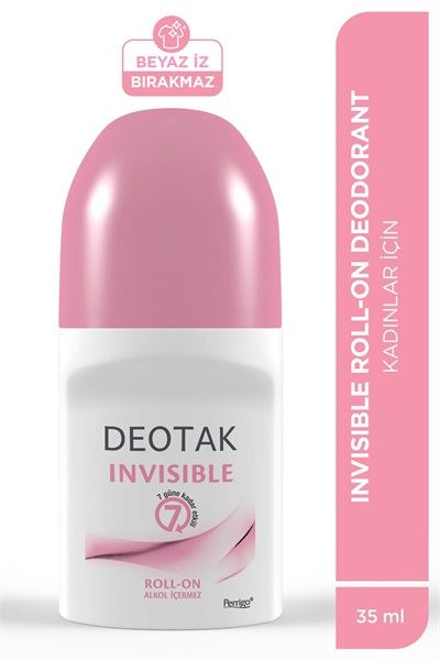 DEOTAK INVISIBLE ROLL-ON DEO 35ML  - EKSEN KOZ. OMG1790 