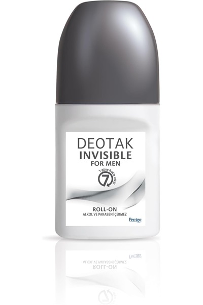 DEOTAK INVISIBLE FOR MEN ROLL-ON DEO 35ML  - EKSEN KOZ. OMG1806 