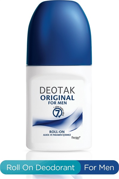 DEOTAK ORIGINAL FOR MEN ROLL-ON DEO 35ML  - EKSEN KOZ. OMG1820 