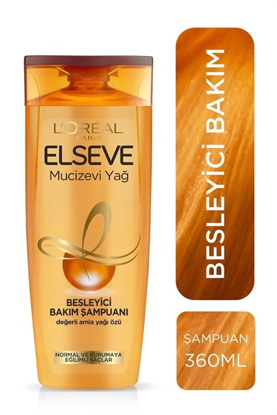 Şampuan Mucizevi Yağ 360ml Elseve STD