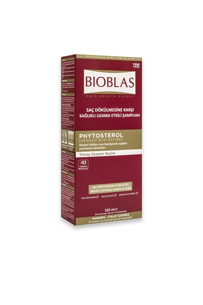 Şampuan Sağlıklı Uzama 360ml Bioblas STD
