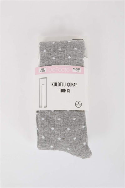 Defacto Kız Çocuk Çorap Y5015A6/GR2 GREY