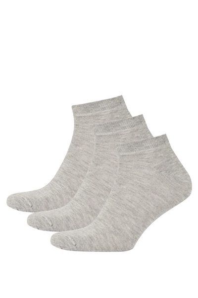 Defacto Erkek Kısa Çorap S3904AZ/GR2 GREY