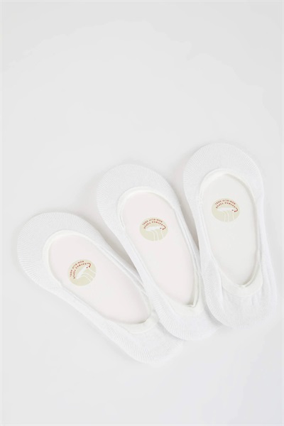 Defacto Kadın Kısa Çorap A0369AX/WT1 WHITE (000)