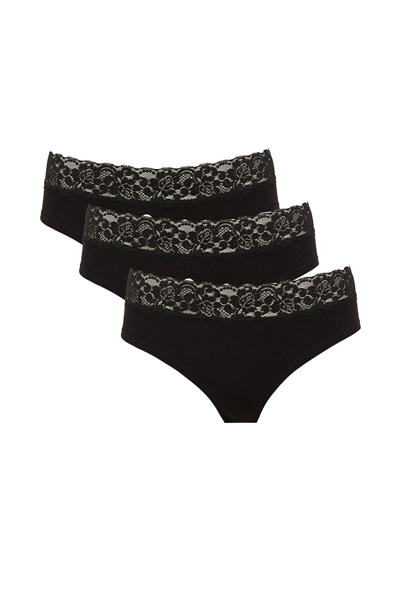 Defacto Kadın Boxer&Külot W6647AZ/BK27 BLACK