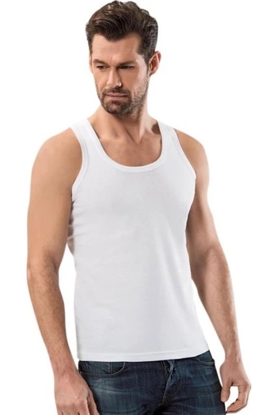 1151 Penye Erkek Atlet Anıt BEYAZ