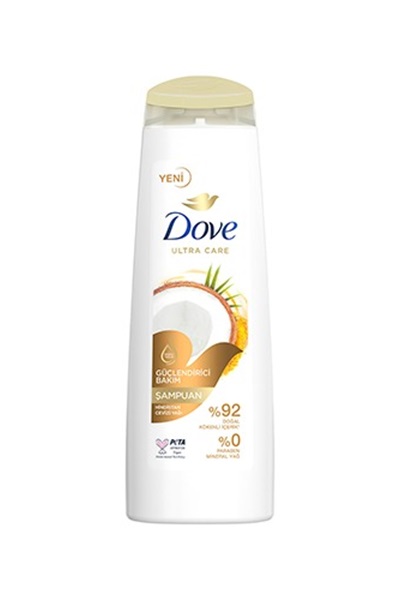Şampuan Güçlendirici Bakım Hindistan Cevizi Yağı 400 Ml Dove STD