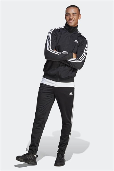 Adidas M 3S Tr Tt Ts Erkek Eşofman Takım IC6747 BLACK