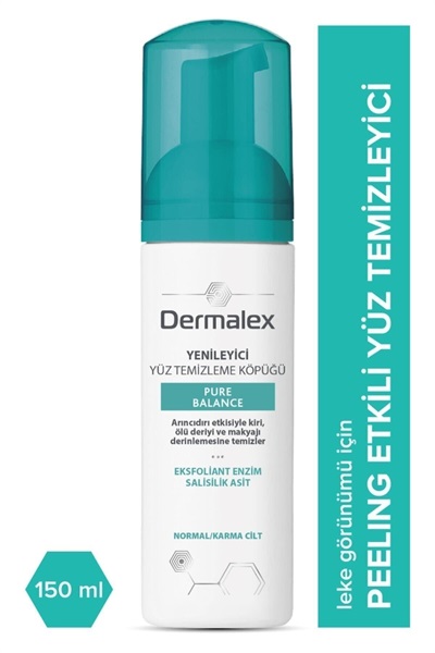 Dermalex Pure Temizleme Köpüğü 150ml Sm0330 STD