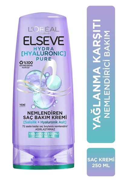 Hyaluron Pure Şampuanı 250ml Elseve STD