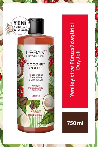 Body  Duş Jeli 750 ml Coconut Coffe Urban STD