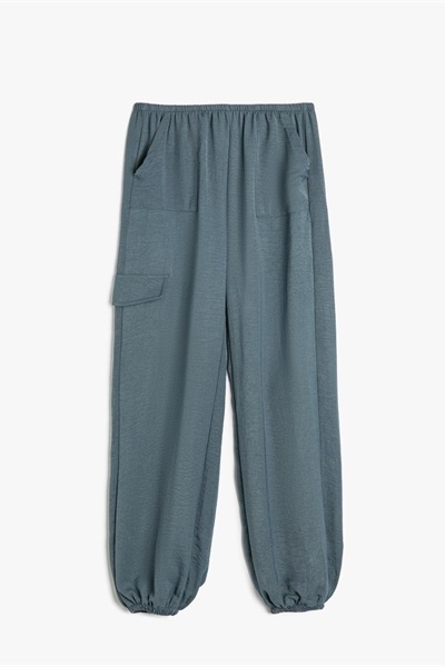 Koton Kız Çocuk Jogger Pantolon 4SKG40108AW LACİVERT