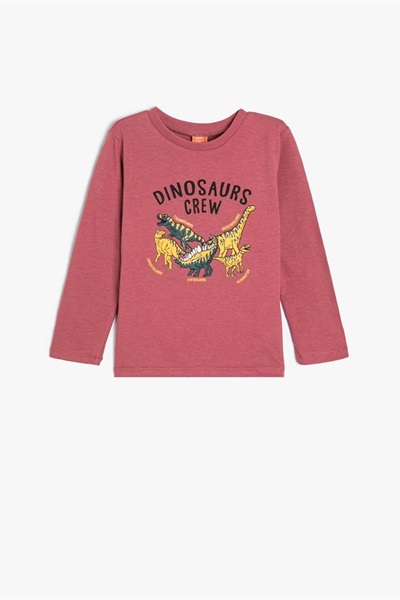 Koton Erkek Çocuk T-shirt 5WMB10061TK MOR