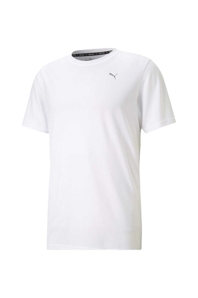 Puma Performance Ss Tee M Unisex T-shirt 520314-02 WHİTE
