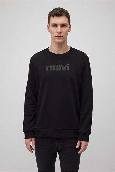 Mavi Erkek Sweat M066303-900 Siyah