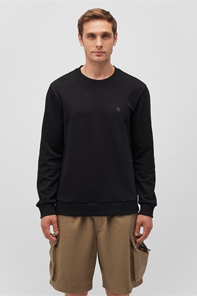 Mavi Erkek Sweat M065751-900 Siyah