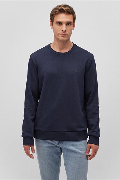 Mavi Erkek Sweat M065751-29743 Gece Lacivert