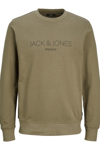 Jack & Jones Jprblajared Sweat Crew Neck Erkek Sweat 12261873 Summer Sand